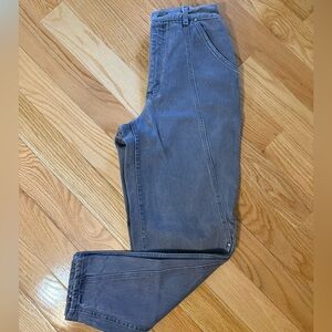 VINTAGE Gray Straight Leg Women's LEE Jeans